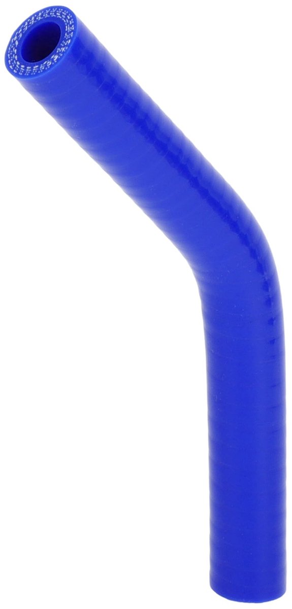 Dailygoods- Koelvloeistofslang - Siliconen - 13 mm Binnendiameter - 102 mm Lengte - 135 Graden - Meerlaags Weefsel - Hoge Temperatuur Bestendig - Siliconenslang