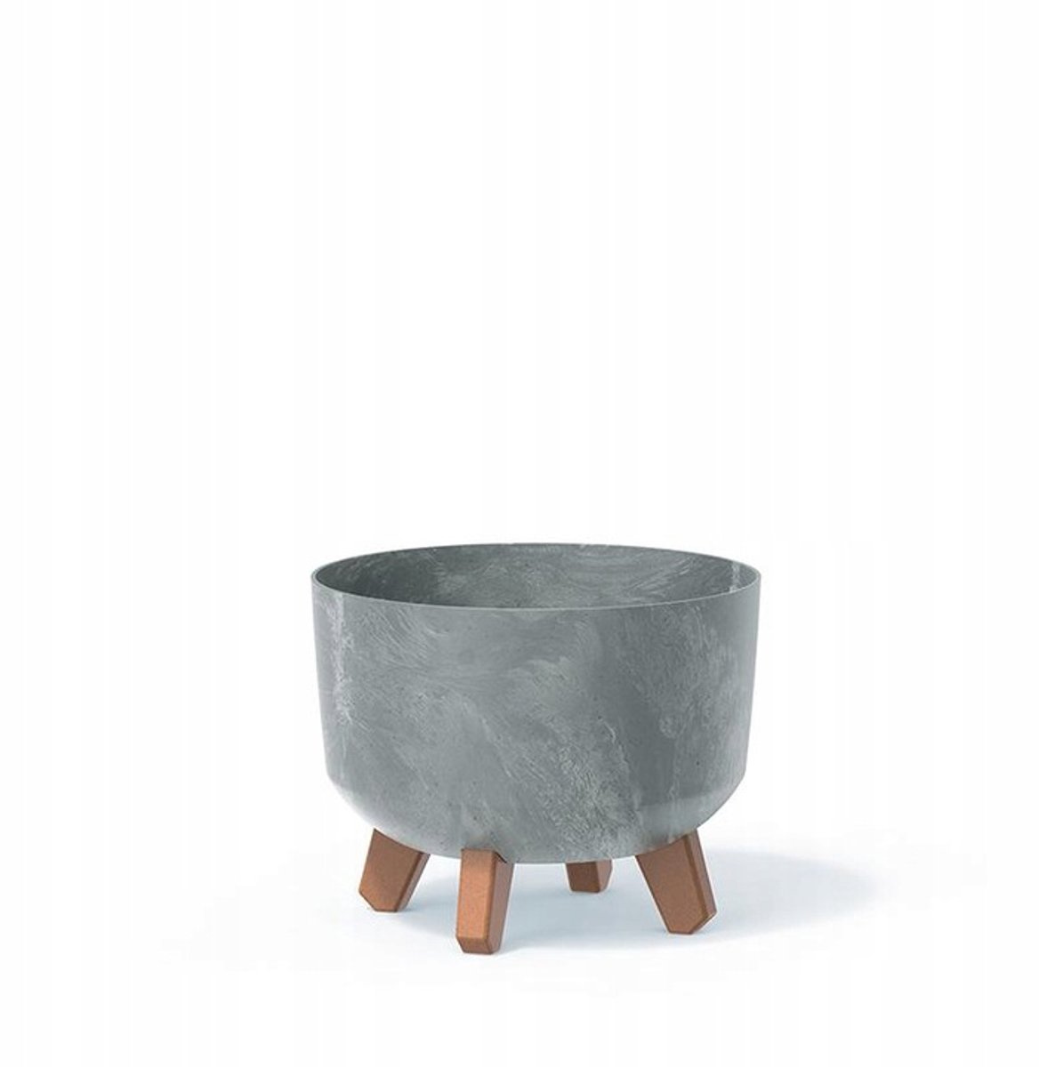 Prosperplast Gracia Pot 29x29x22 cm - Betonlook Kunststof