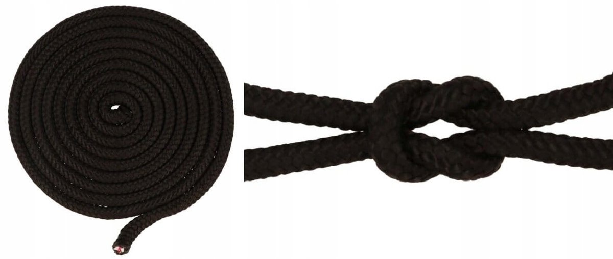 Sterke Zwarte Polypropyleen Touw 8mm - 25m