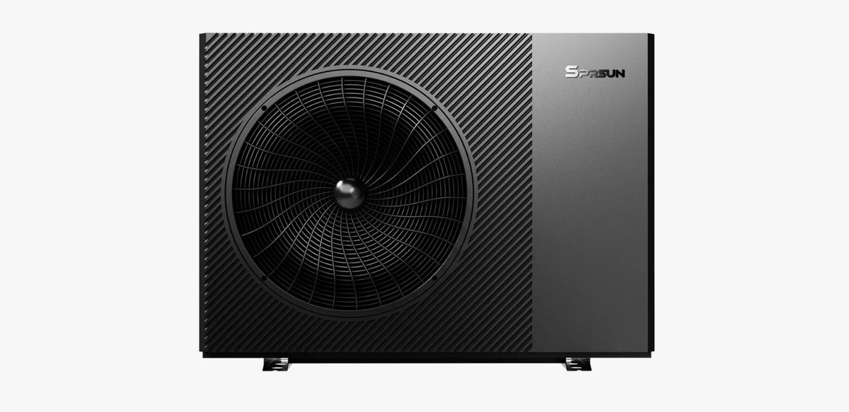 SPRSUN R290 Greenergy Pro Serie 11 kW 1-phase Monoblock Warmtepomp