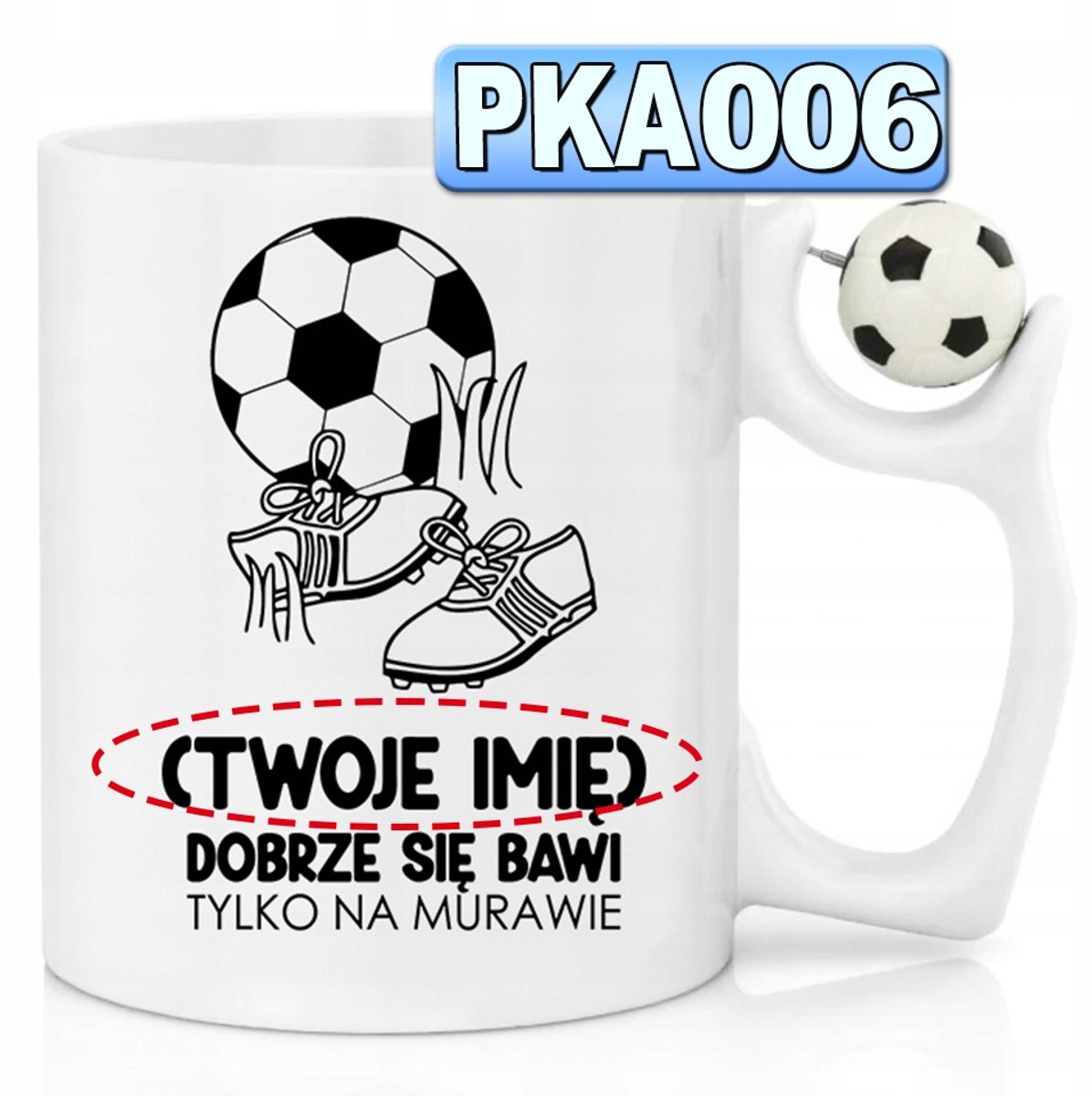 Voetbal Mok 330ml met Bal in Handvat - Perfect Cadeau voor Voetballers