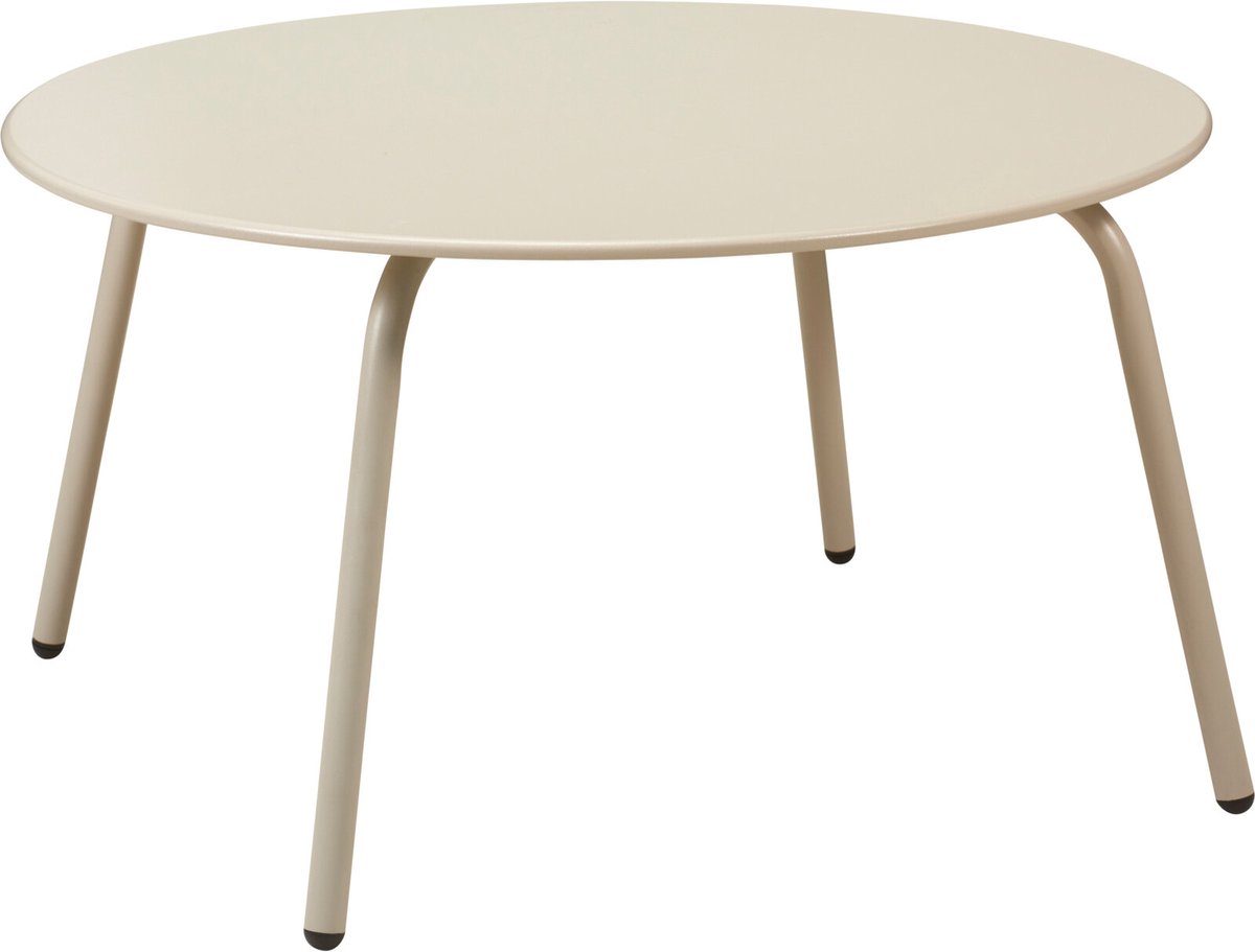 Ronde stalen terras tafel RONDO, Diameter 70 cm x 40 cm