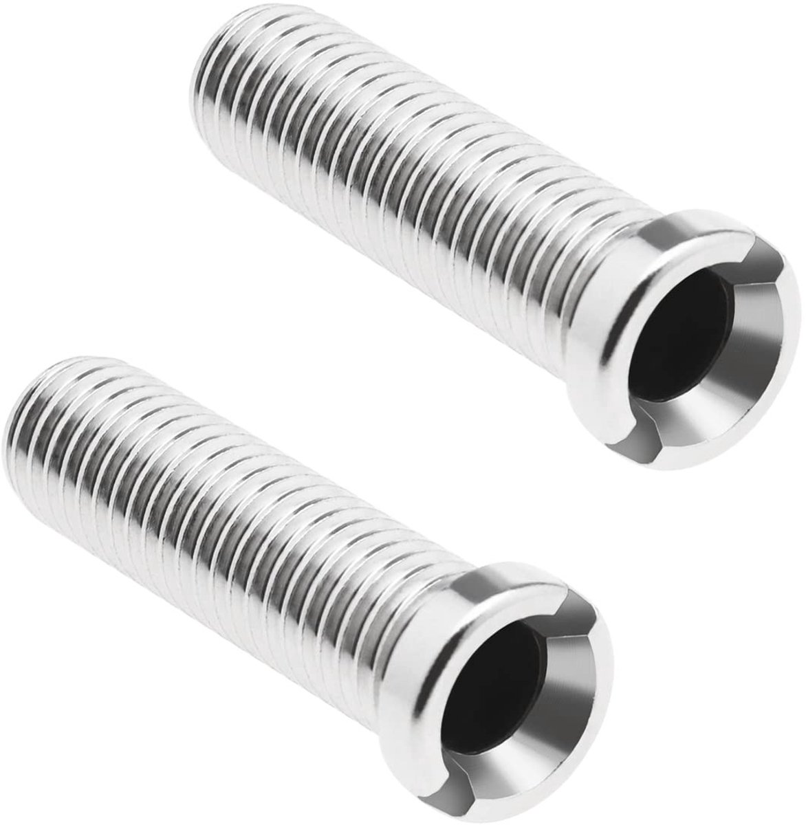 Dailygoods- Zeef 2 Stuks - Gootsteen Schroef M12 - Roestvrij Staal 45 mm - Duurzaam - Praktisch Ontwerp - Effectieve Verstopping Voorkoming - Gootsteenschroef