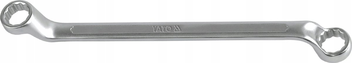 Yato Ringsteeksleutel 10x11mm Gebogen CrV Satiné