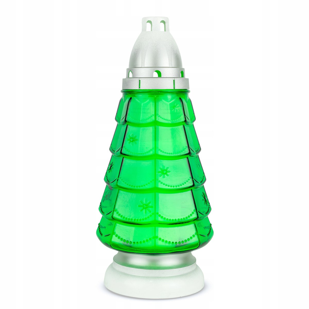 Kerstmis Lantaarn Kerstboom 30 cm Groen met Brandstof