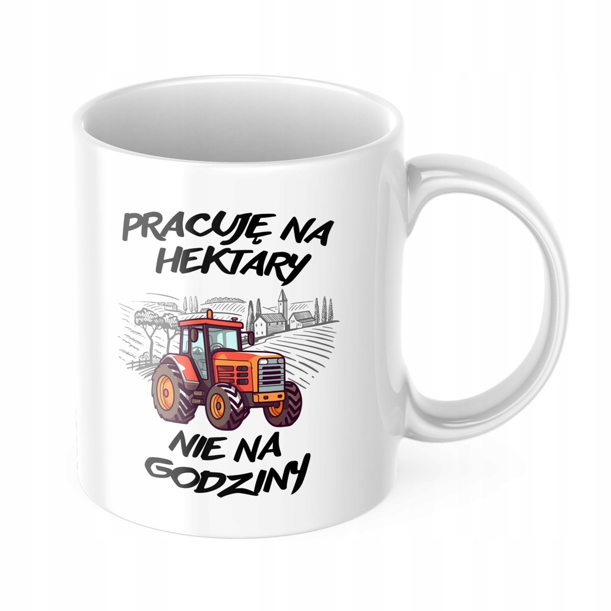 Koffiemok voor boer - Uniek cadeau met tractor