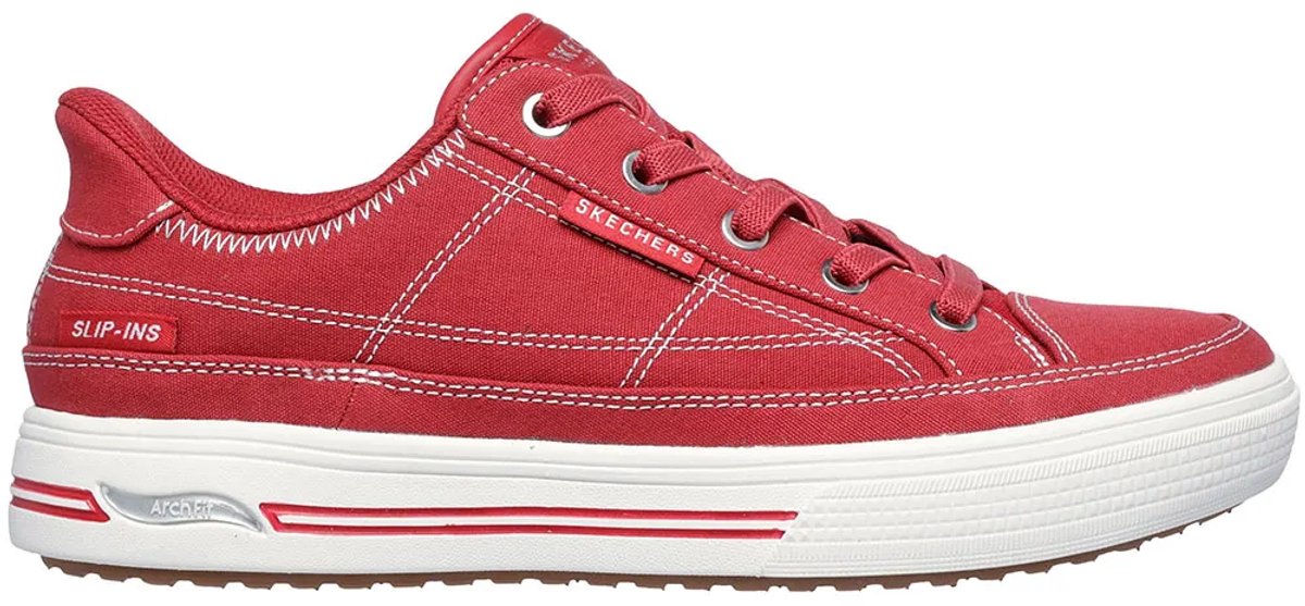 Skechers Arch Fit Arcade Schoenen Rood EU 36 1/2 Vrouw