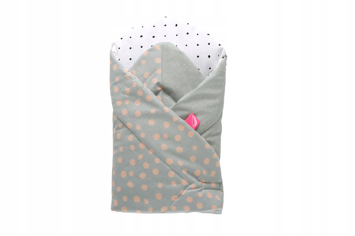 Moederschapsbabynestje met Kokosinleg - Roze Stippen