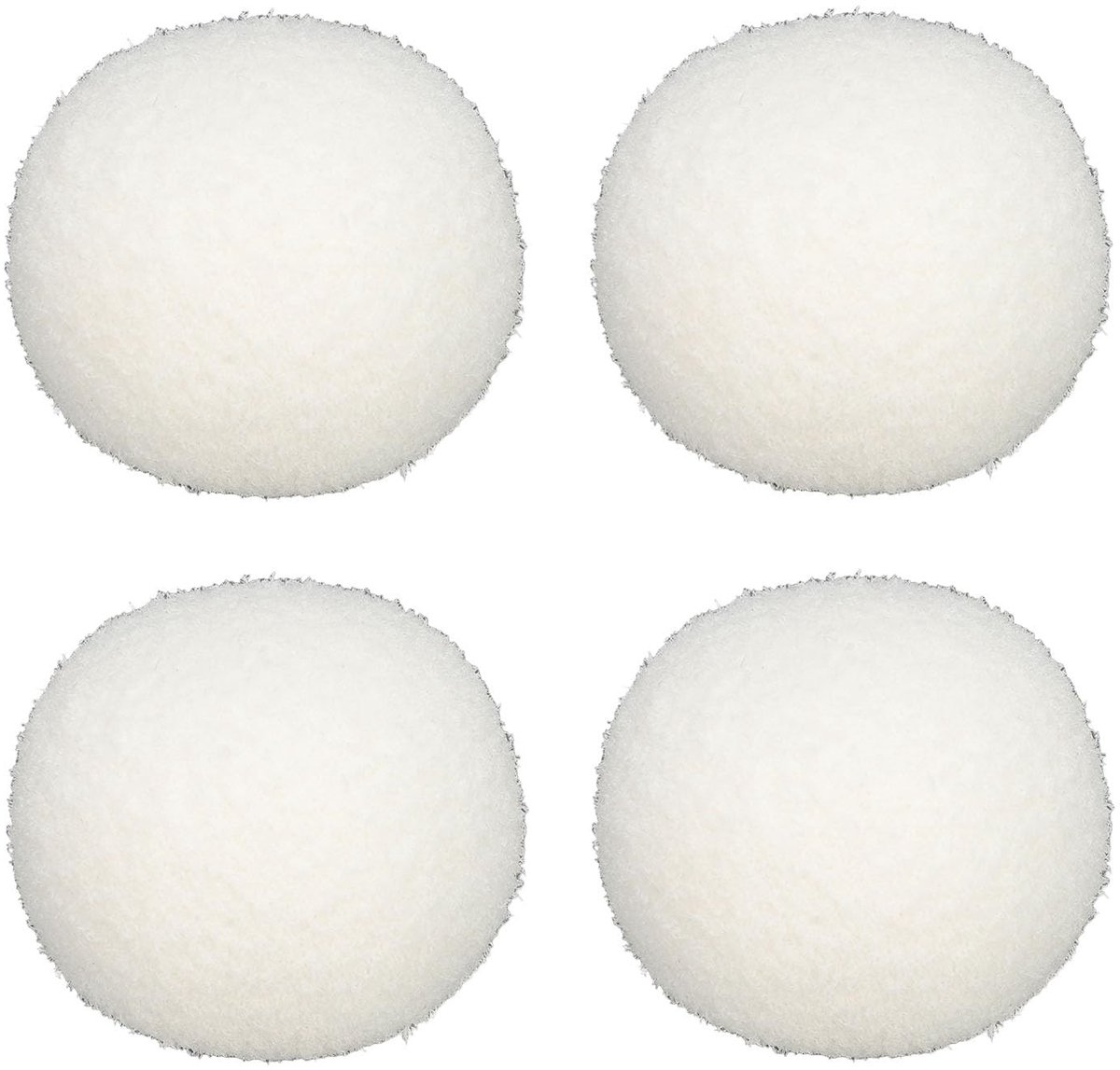 Dailygoods- Schuimbal Set van 4 Stuks - Duurzaam Sponsmateriaal - Effectieve Reiniging - Voor Zwembaden - Voor Badkuipen - Sterke Veerkracht - Sponsballen