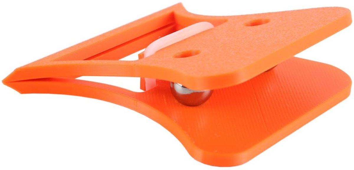 Dailygoods- Vliegvissen Veerklem - Visklem - Vislokmiddel - Hackle-houder - Beginnersvriendelijk - 6 x 6,4 x 2 cm - Vliegvisgerei