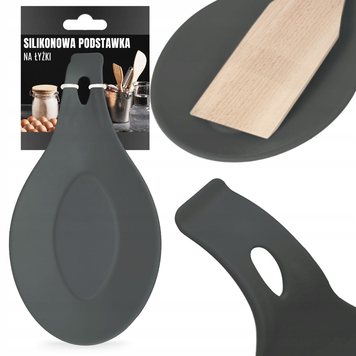Siliconen Lepelhouder - Praktische Keuken Organizer