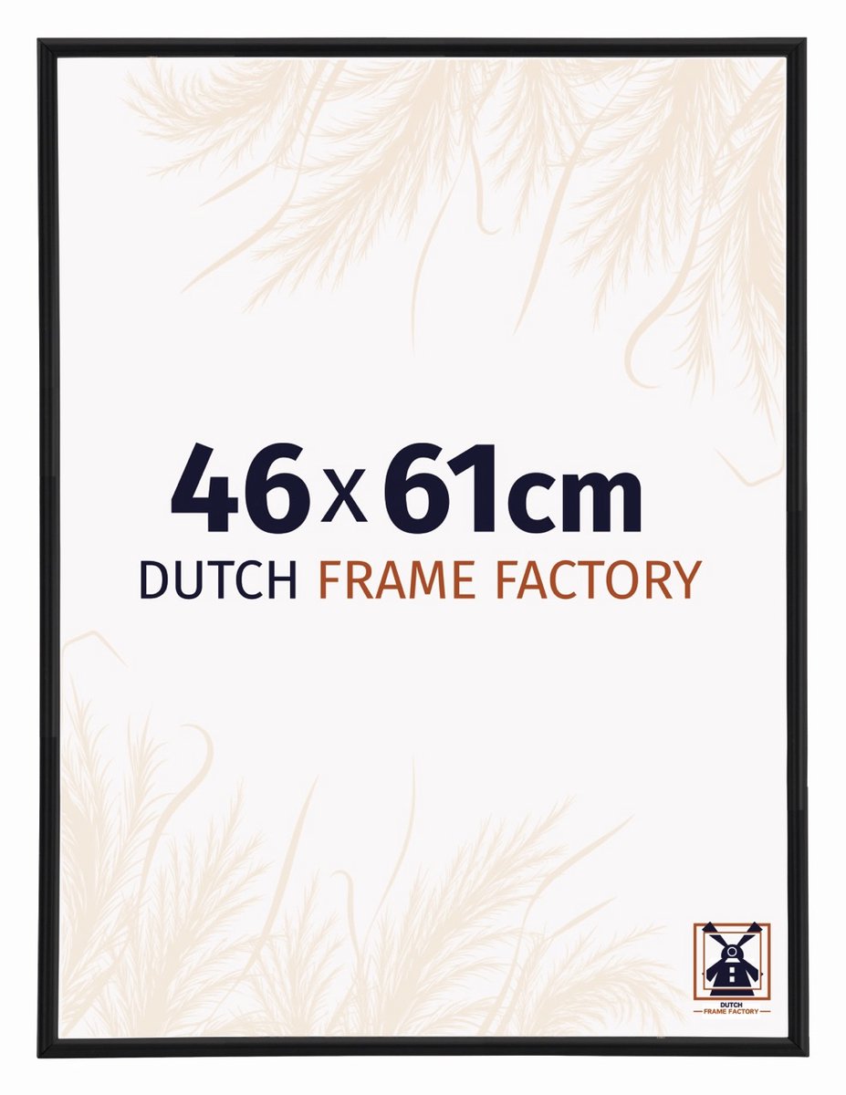 Dutch Frame Factory Fotolijst 46x61 cm - Kunststof - Zwart Mat - Angers