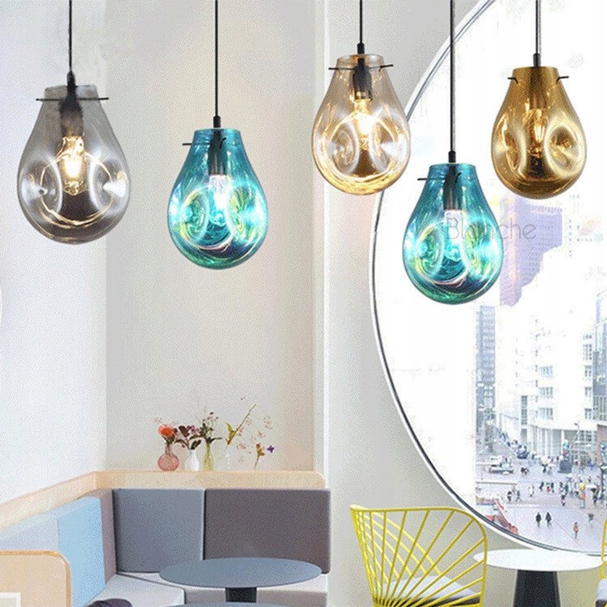 Goldlux Kimberly Hanglamp LOFT E27 120cm Chroom 316271