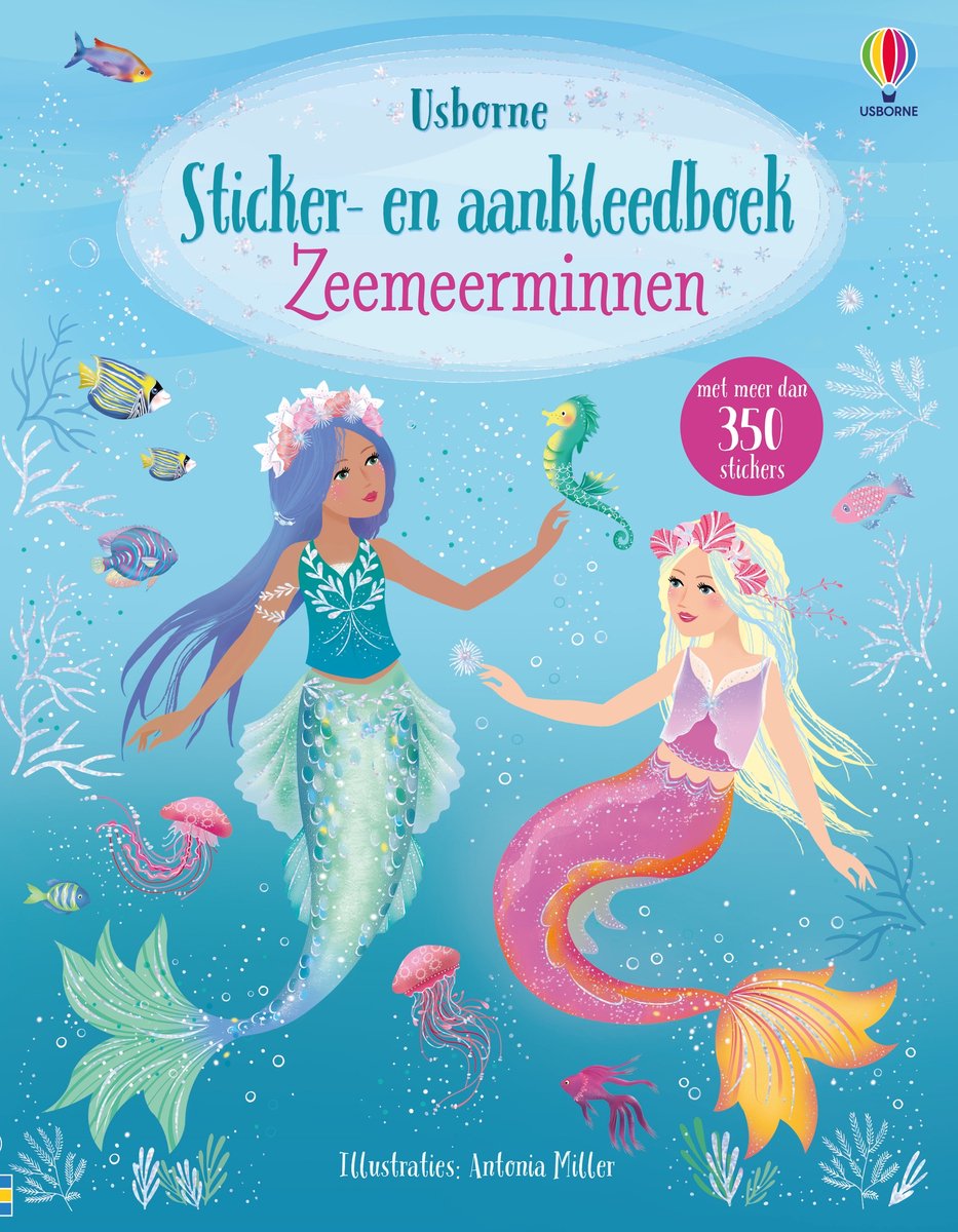 Sticker- En Aankleedboek 1 - Zeemeerminnen