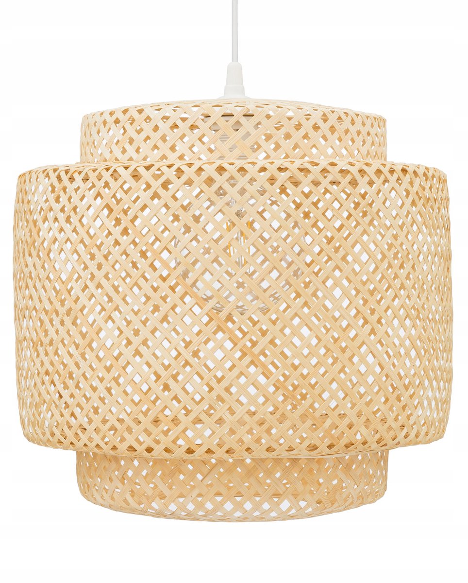 BOHO bamboe hanglamp klein 27cm naturel TH36