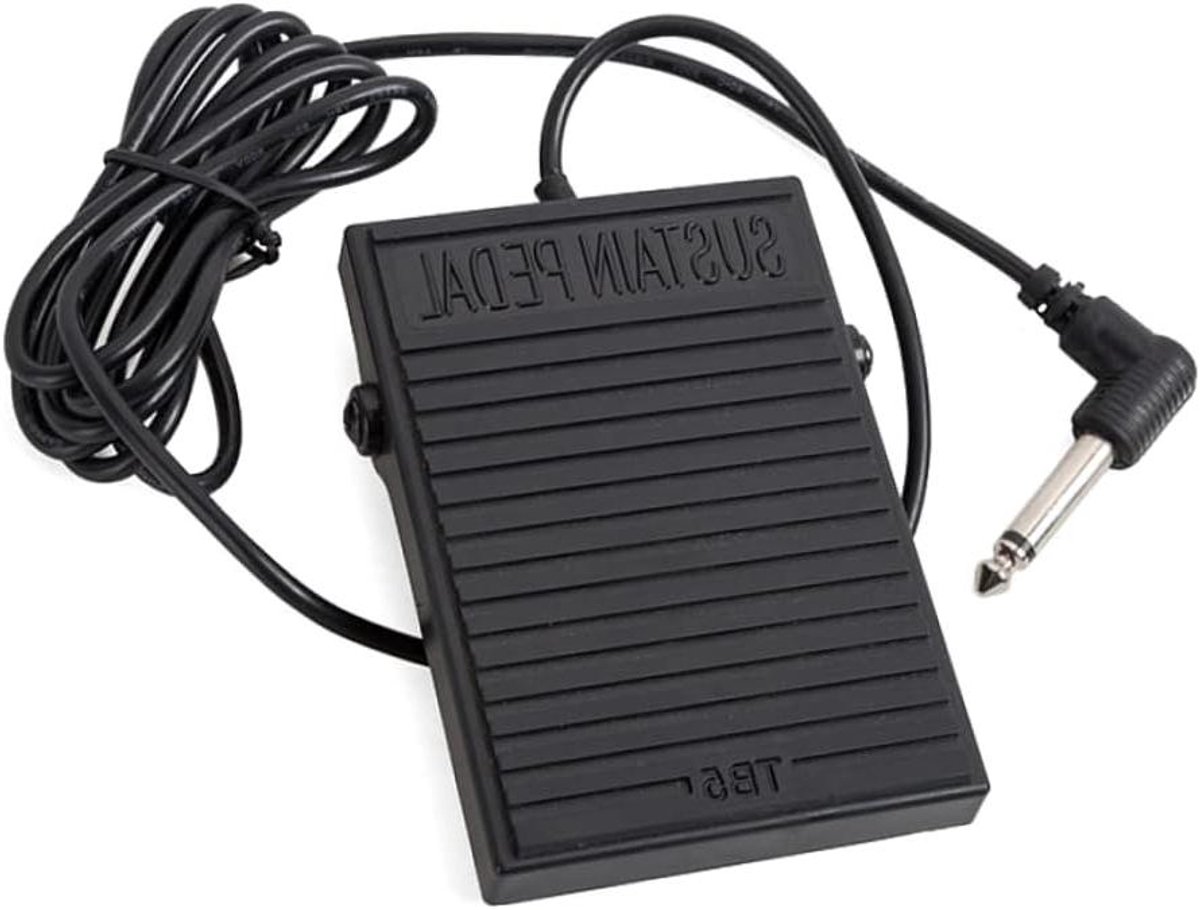 Sustain Pedaal - Voetcontroller Keyboard - Muziek Maken - Antislip Onderkant - 10.2 cm - Zwart