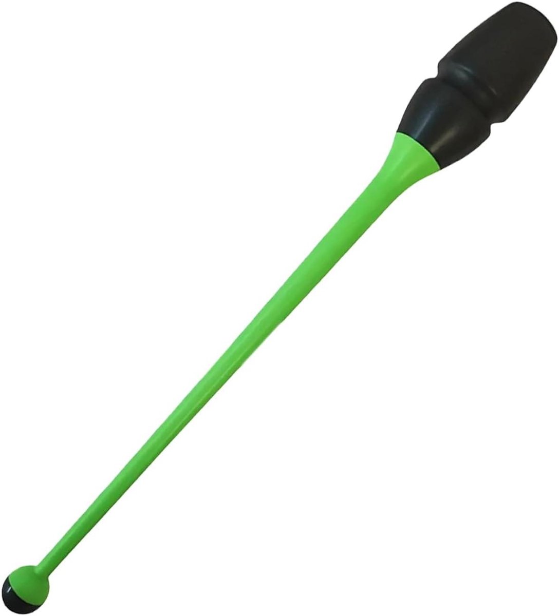 Gymnastiek Stok - Oefenstok Rubber - Ritmische Training - Antislip Grip - 41 cm - Groen