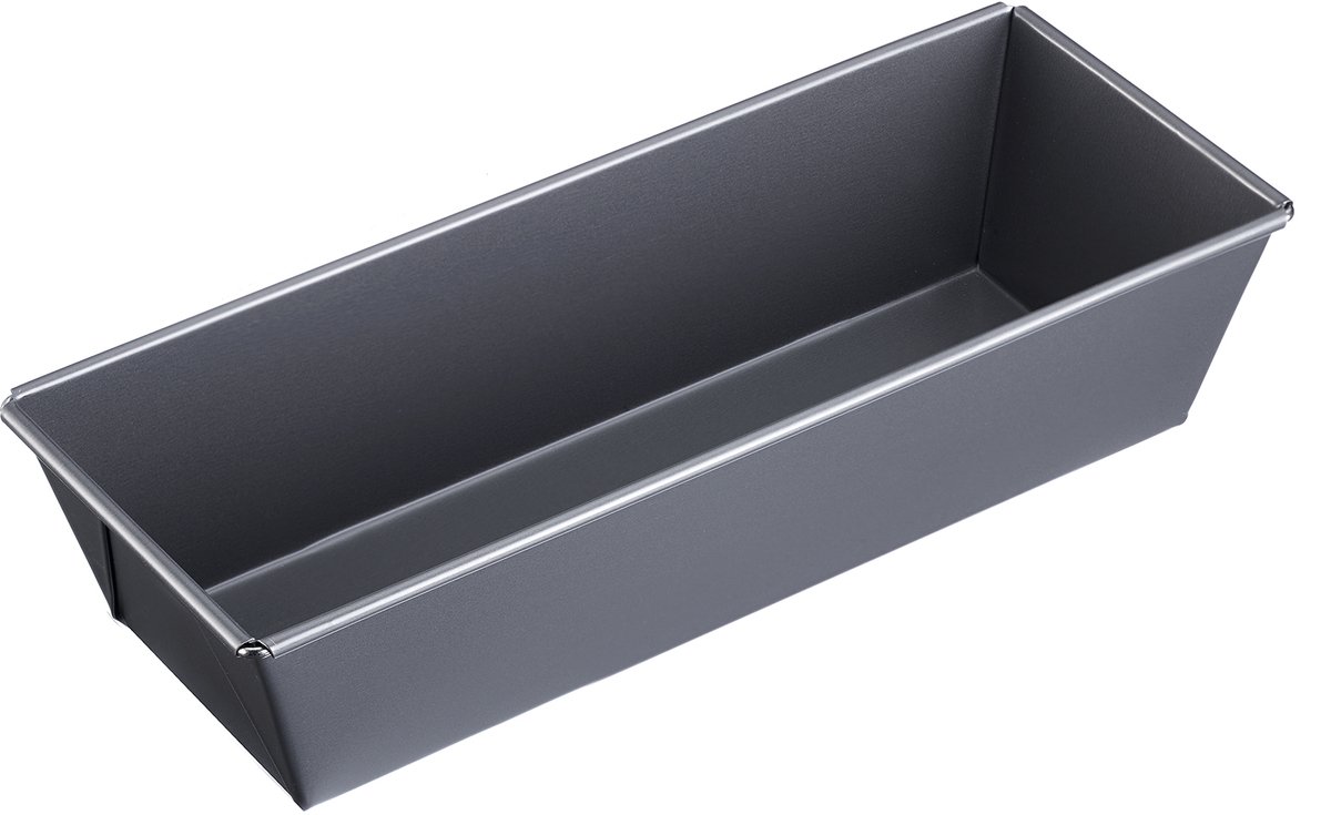 Westmark Bakvorm, ideaal voor driekoningentaart, lengte: 30 cm, met antiaanbaklaag, koudgewalst staal, Back Meister, antraciet, 32862270