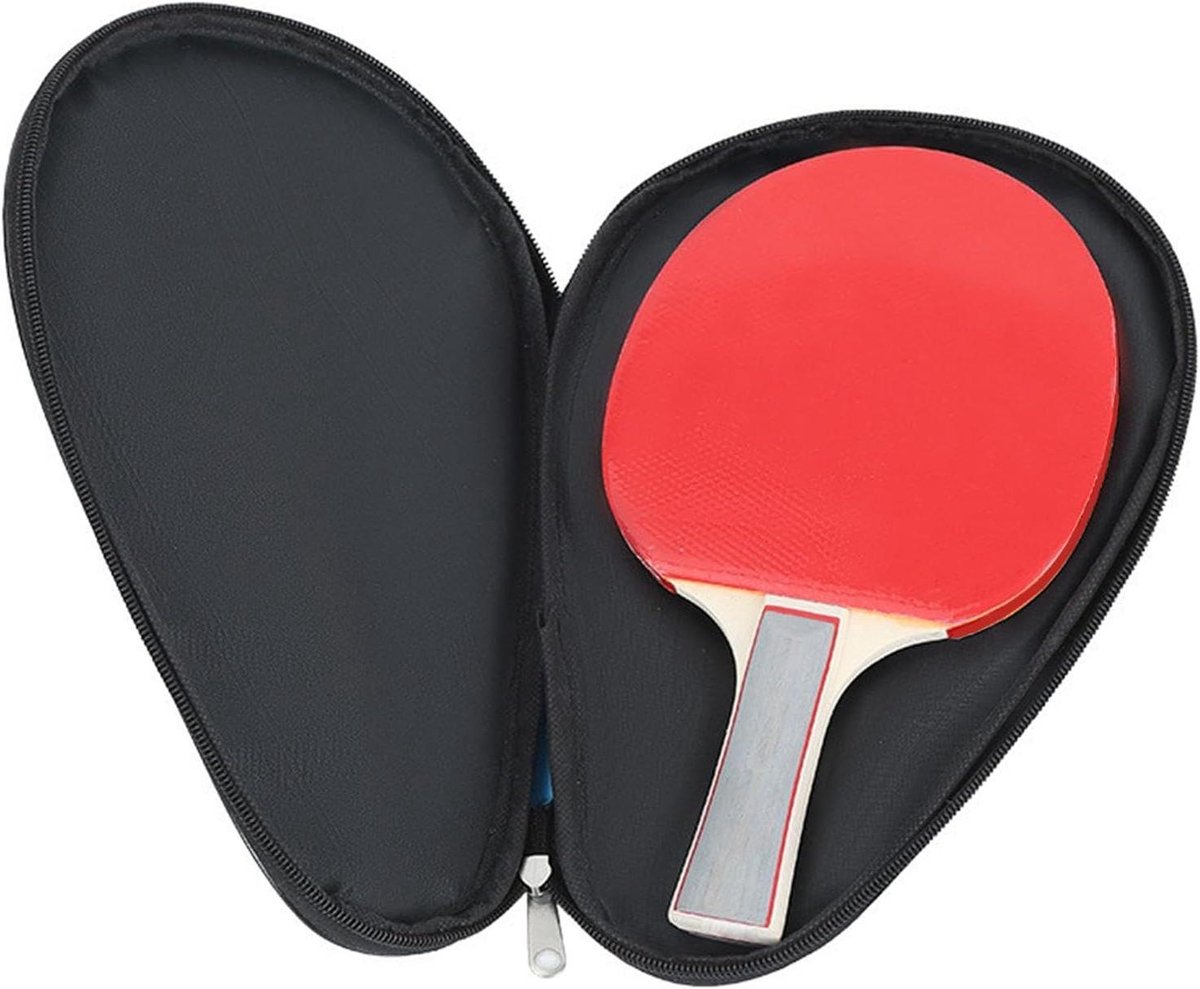 Tafeltennis racket tas - Peddel hoes - Sport opslag - Waterdicht en stofvrij - 30 x 19 cm - Zwart