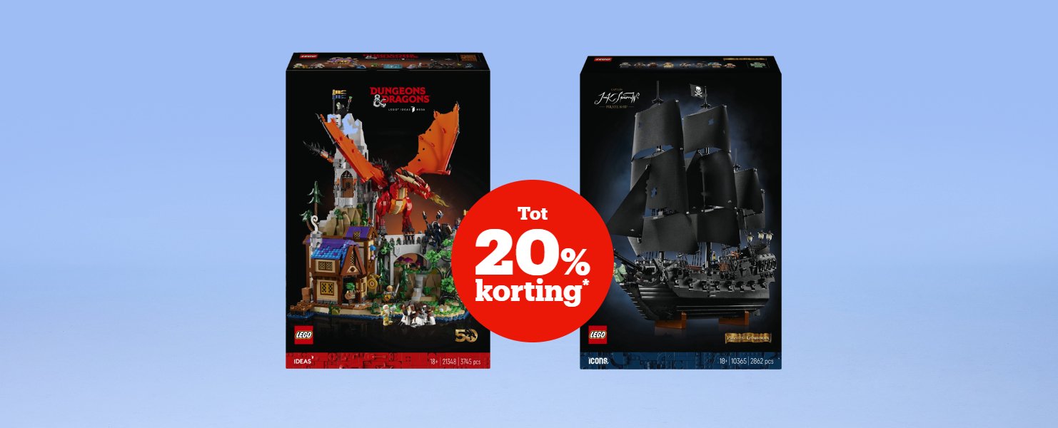 Korting op LEGO Vaderdag Topppers