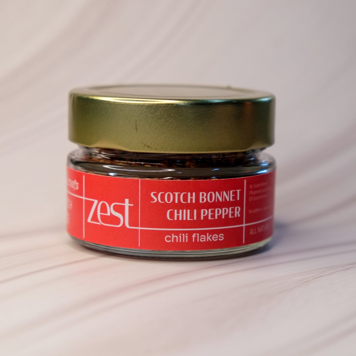 Scotch Bonnet Chili Flakes – Zeer Hete Chilivlokken 45g – ZEST Spices