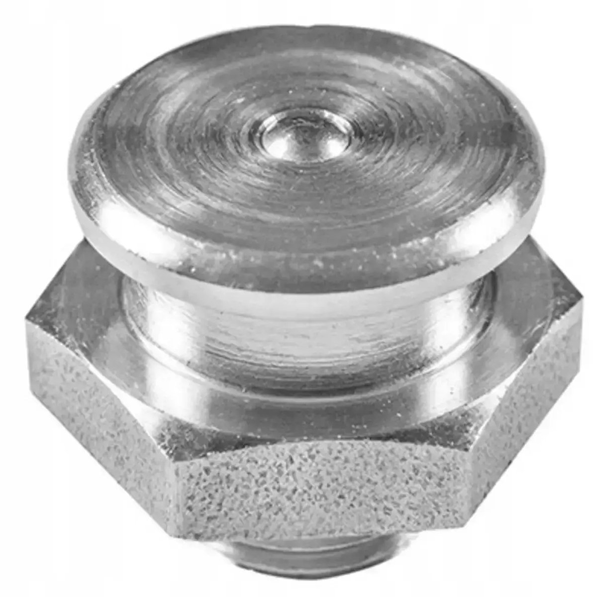 Platte smeernippel M16x1,5 fi 22 staal/gegalvaniseerd DIN3404