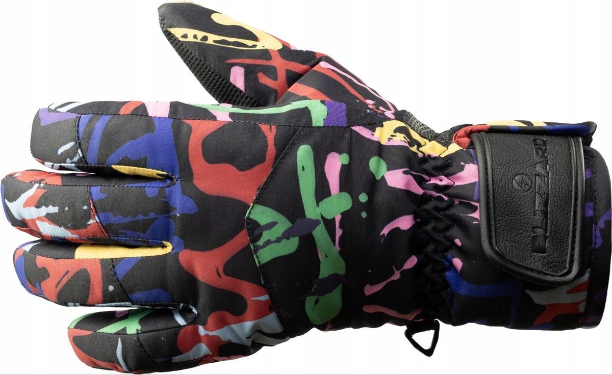 Blizzard Spark Junior Skihandschoenen Kinderen Zwart