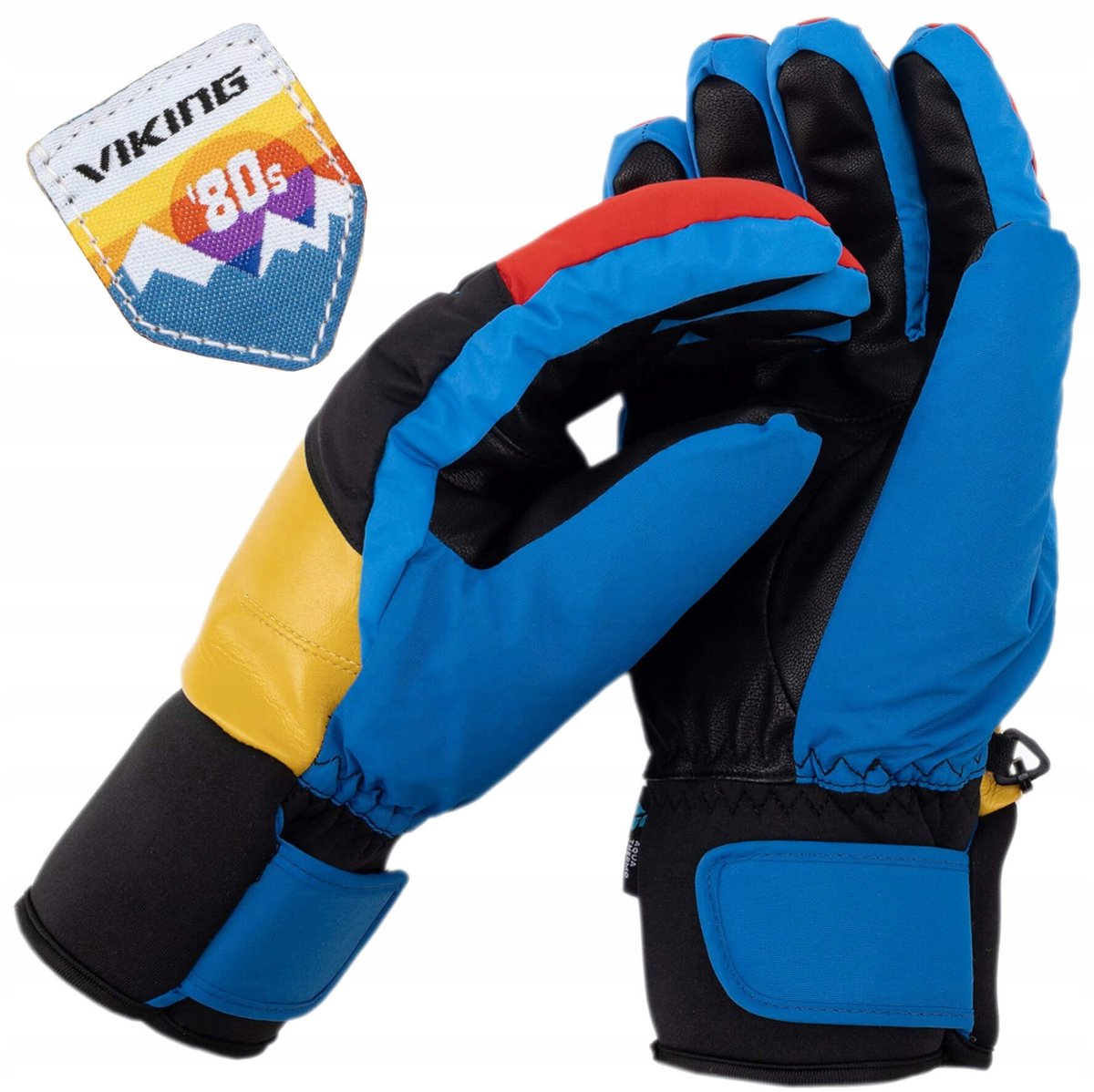 Viking Cool Daddy Skihandschoenen - Retro Jaren '80 Stijl - Maat 8