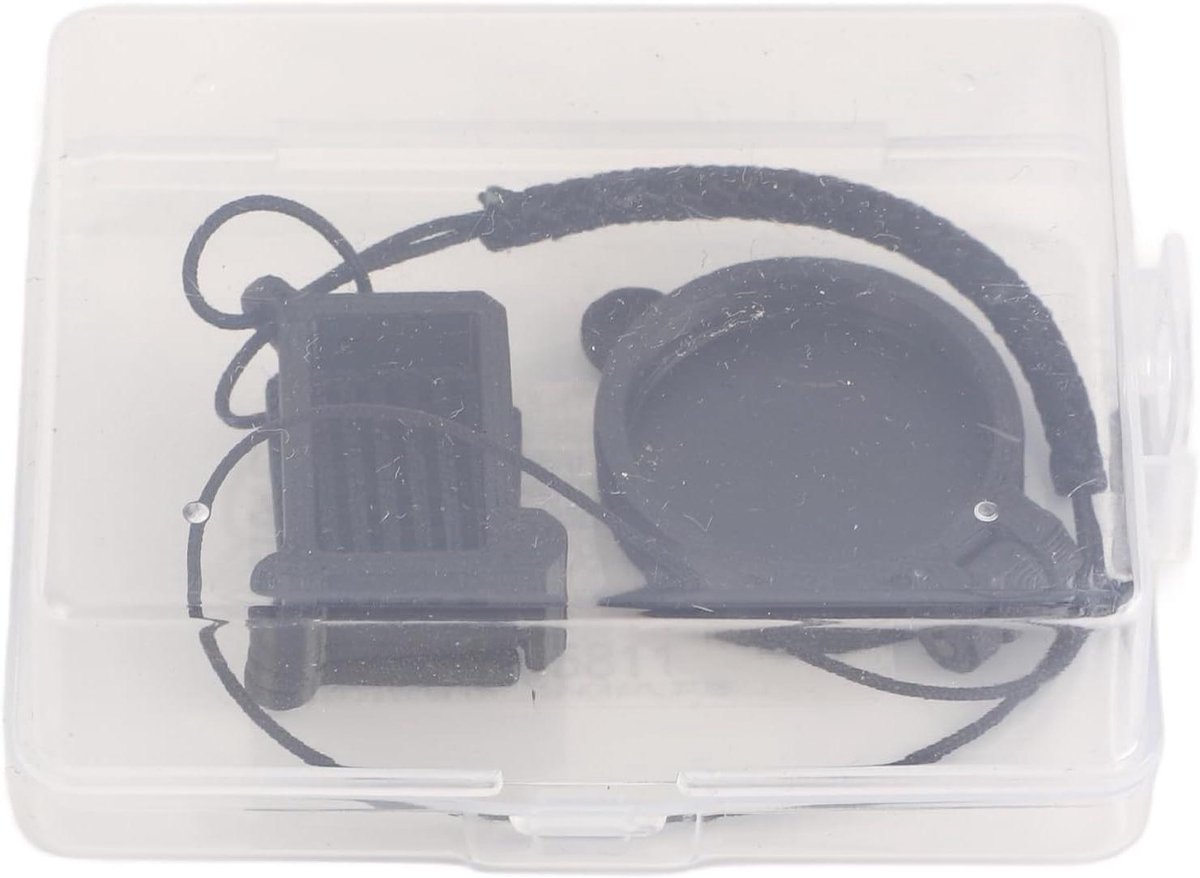 Beschermkap Ontspanner - Camera Accessoire - Bescherming Camera - Belichtingsregeling - 7x3 cm - Zwart