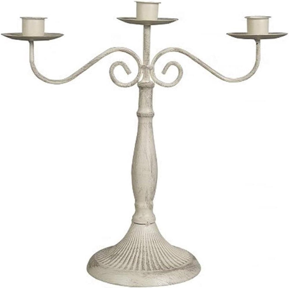Geometrische kaarsenhouder - Vintage kandelaar - Sfeer creëren - Verstelbare armen - 1 arm 3 arm 5 arm - Wit