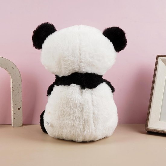 Ademende Panda - Knuffel Panda - Rustgevende Slaap - Ritmische Ademhaling - 30 cm - Panda — afbeelding 3