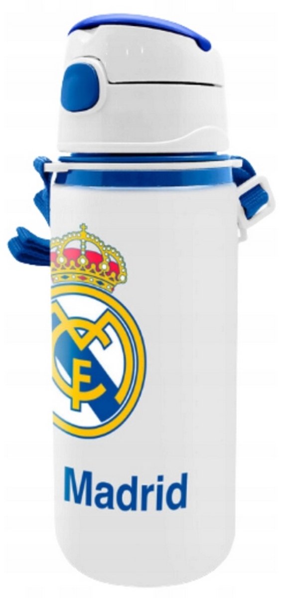 Real Madrid Fles Aluminium 600ml - Officiële clubmerchandise