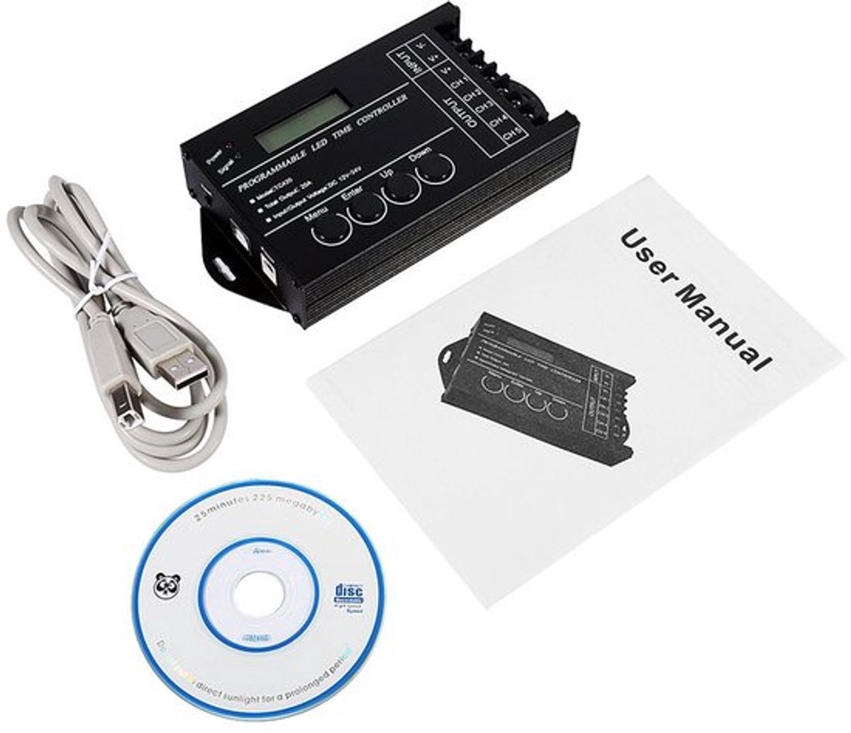 MTTProducts - Programmable timer - Led Rgb - Multifunctioneel - 20A