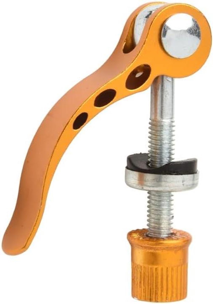 Zadelpenklem - Fietsonderdeel - Zadelhoogte Verstellen - Snelverstelling - M6x45mm - Zwart