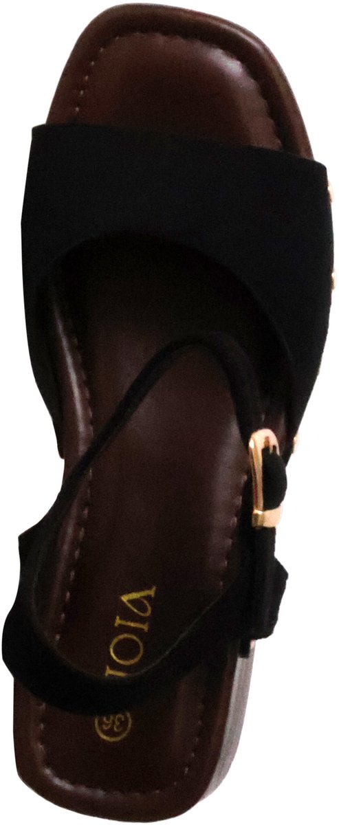 Sandalen met hak