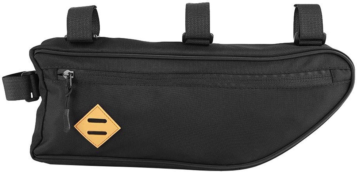 Dailygoods- Frametas Waterdicht - Driehoek Beugel - Ritssluiting - Dacron Materiaal - Capaciteit voor Telefoon/Sleutels - Eenvoudig te Installeren - Fietstas