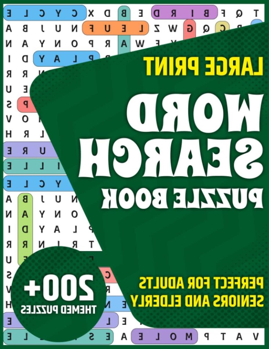Woordzoeker Boek - Puzzelboek Volwassenen - Hersenen Actief Houden - Grote Print - 8.5 x 11 inch - Niet gespecificeerd