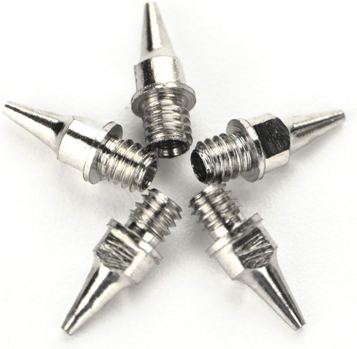 Vervangnozzles voor Airbrush - 5 Stuks 0.2/0.3/0.5mm - Accessoires voor Schildermachine en Gravity Feed System