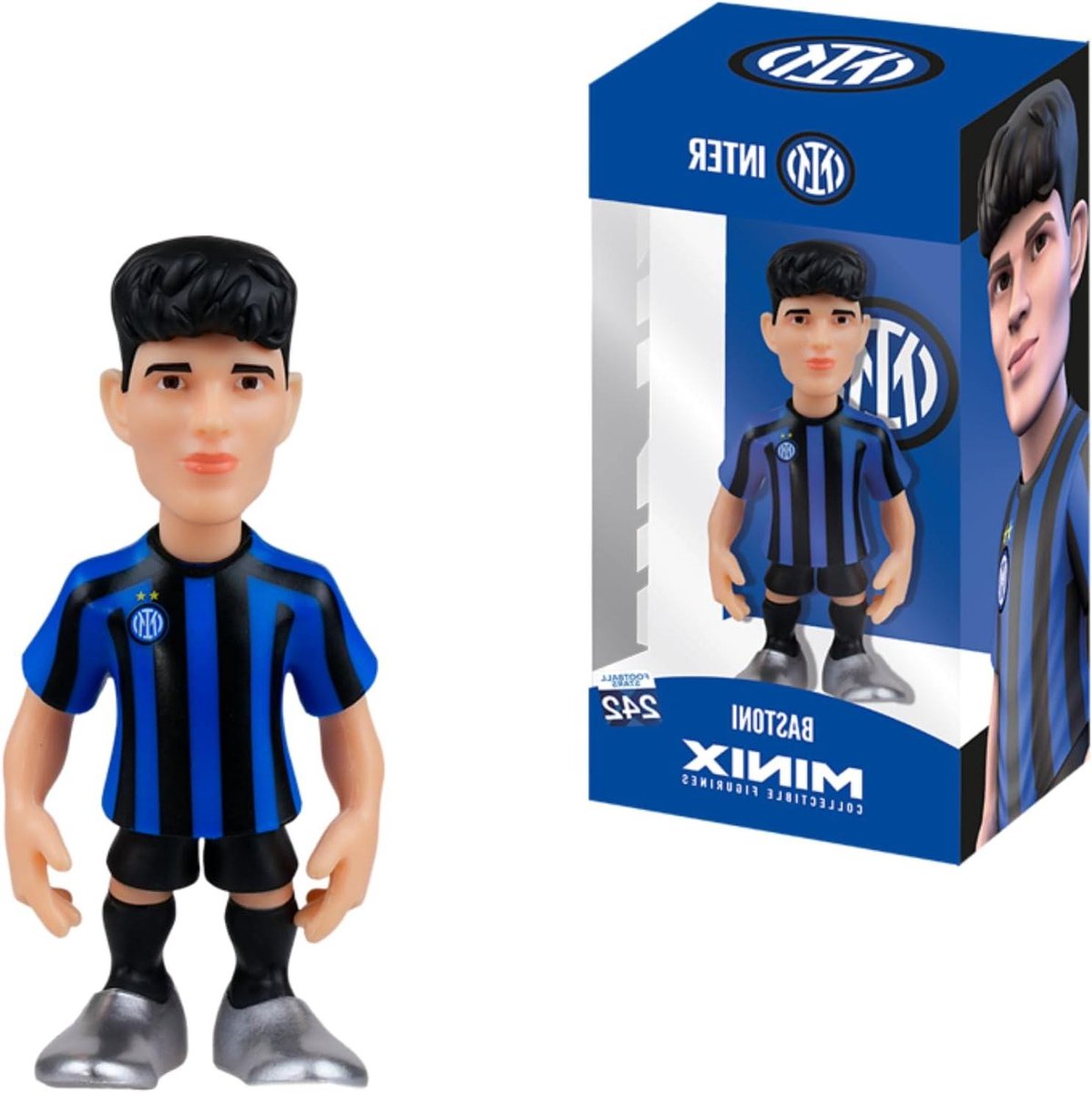 Voetbal Ster Figuur - Verzamelbeeldje Speler - Voetbal Fans Verzamelen - Officiële Licentie - 12 cm - Meerkleurig