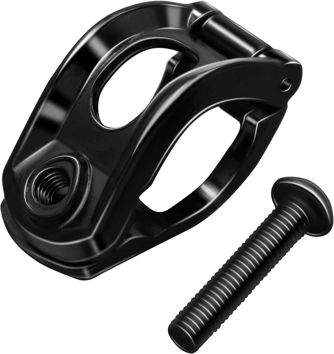 Fietsrem Klemringadapter - Remschakeladapter Montageklem - Fietsen Onderdelen Monteren - Compatibel met SRAM Avid - 14 Gram - Zwart