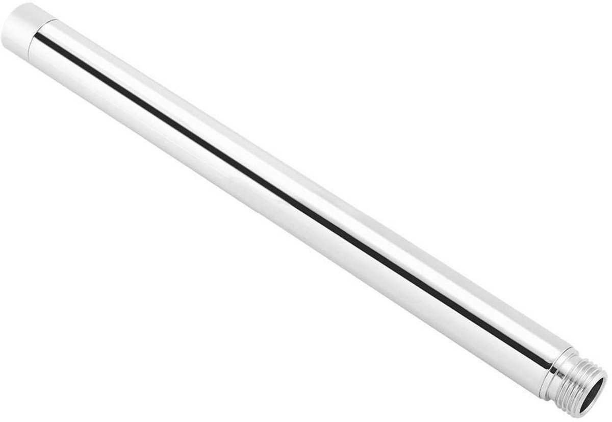 aladdien - Douchearm Extender - Verstelbare Douchekopbevestiging - 6 Inch - Douchekop Extensie - Geschikt voor Standaard Slangen - Zilver