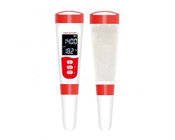 4-in-1 watertester: pH, TDS & temperatuur – voor drinkwater, aquarium, zwembad & jacuzzi – incl. kalibratieset + batterijen