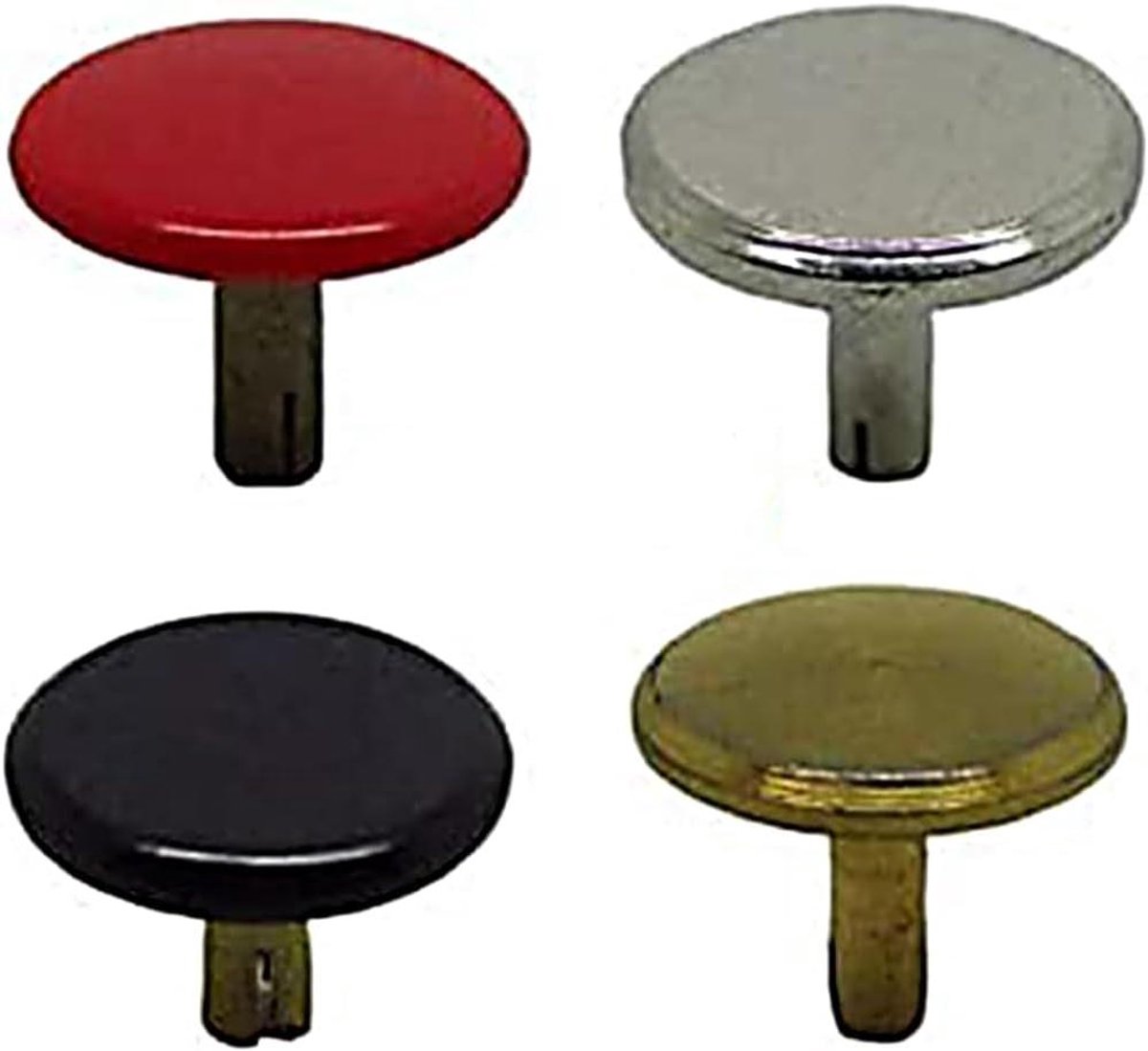 Klok Beweging Pin - Vervangende Pin Uurwerk - Klok Reparatie - Druk Fit Ontwerp - Standaard Maat - Goud