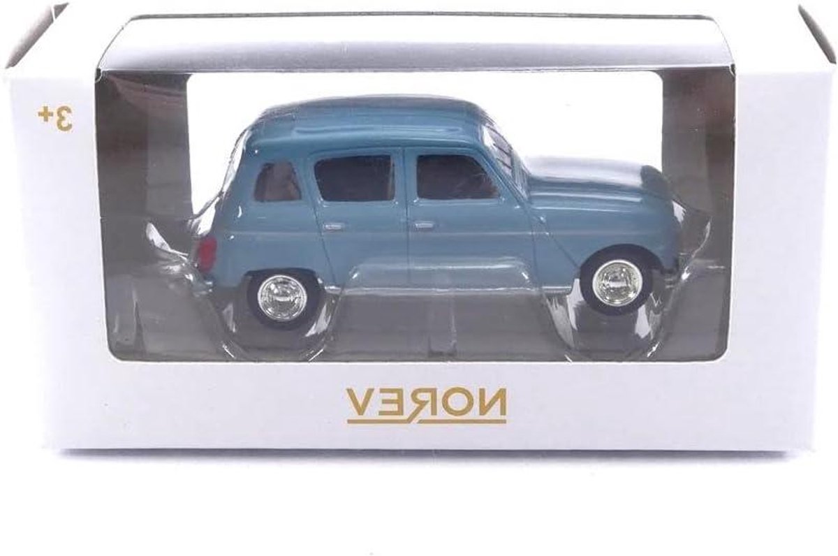 Miniatuur Auto - Verzamelaarsmodel Auto - Modelbouw Display - Gedetailleerd Metaalmodel - Schaal 64 - Middenblauw