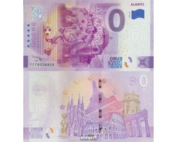 Souvenir Bankbiljet - 0 Euro Collectie - Verzamelen Papiergeld - WK Voetbal Thema - Nieuw 2022 - Meerdere Kleuren