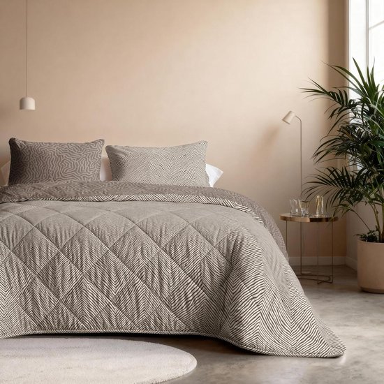 Dekbed zonder overtrek - Alles in één - Direct slapen - Geïntegreerd overtrek - 200 x 200 cm - Solitude