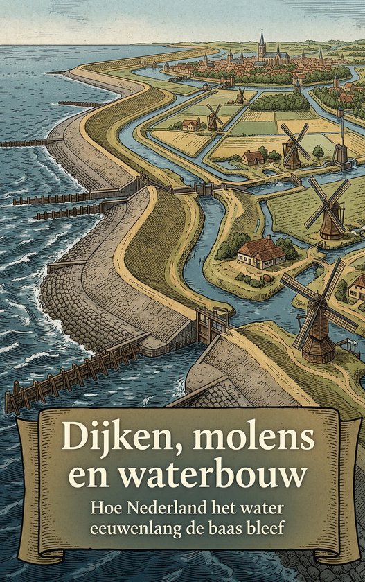Dijken, molens en waterbouw - cover