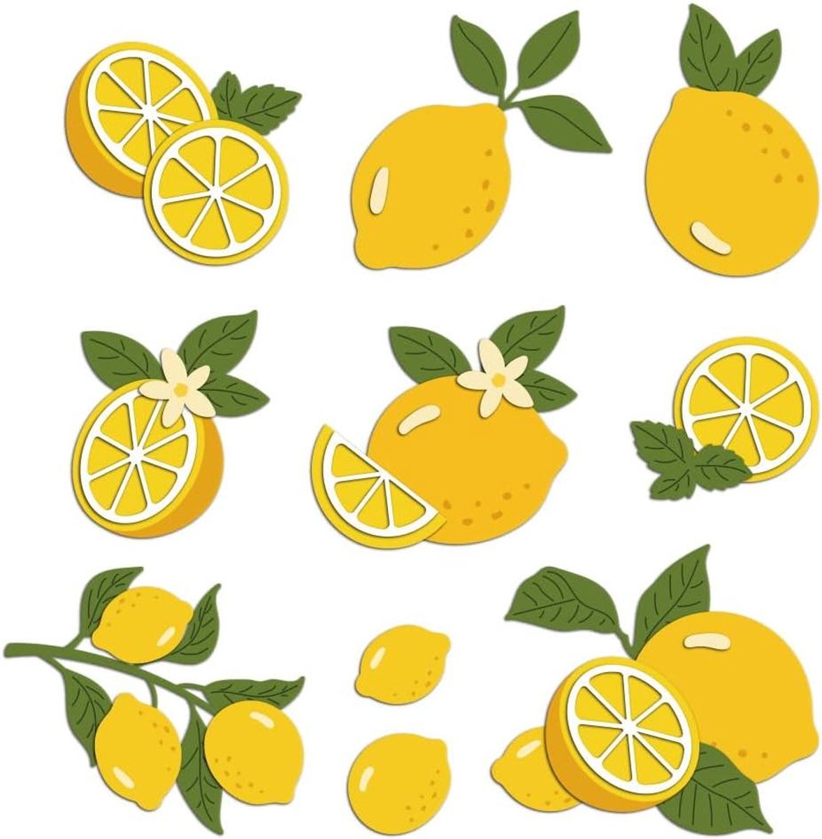 Citroen Snijmallen - Fruit Kaarten Maken - Scrapbooking Embossing - Uniek Verfrissend Design