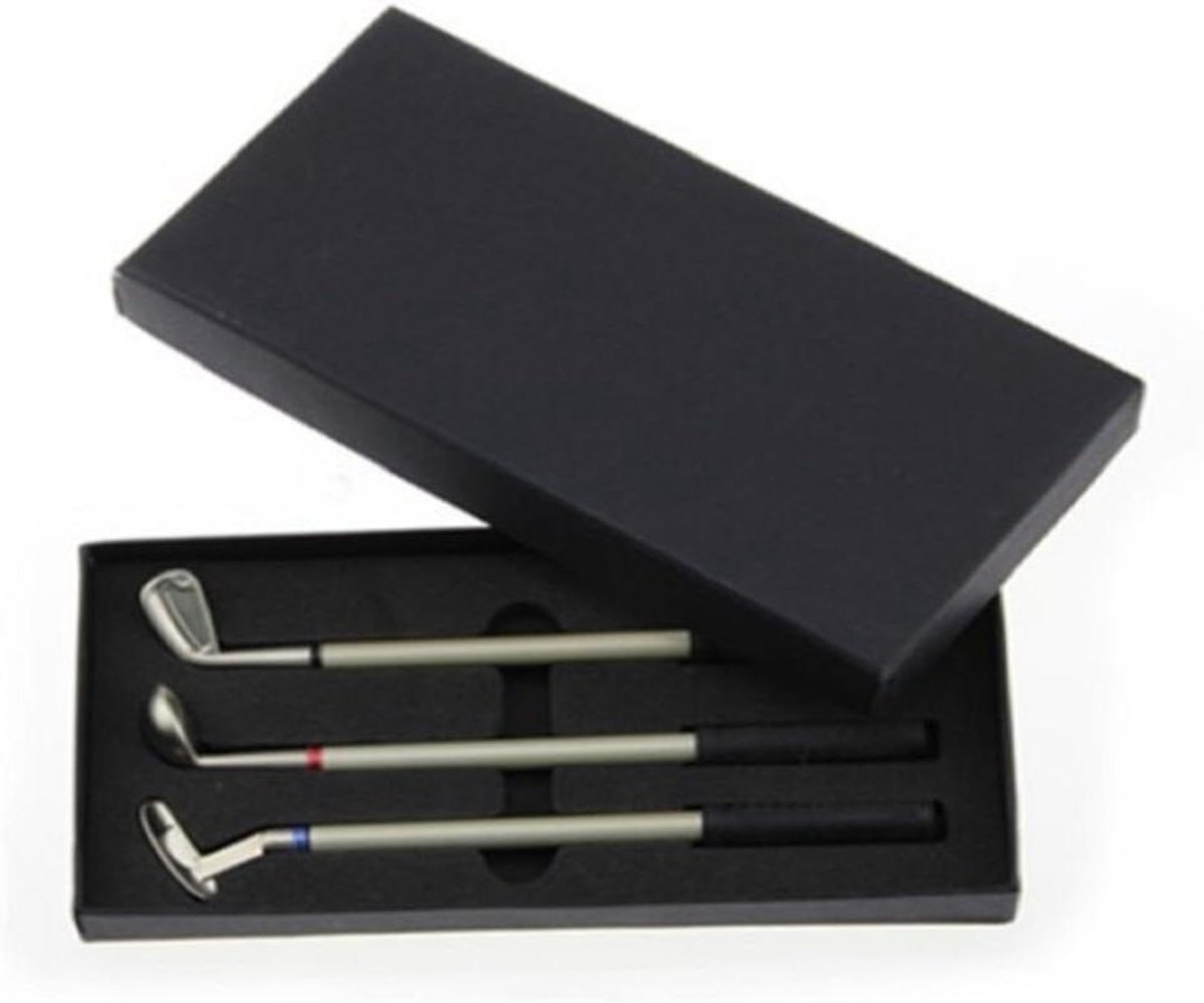 Golf Pinnen Set - Golf Club Pennen - Golf Cadeau Geven - Drie Club Designs