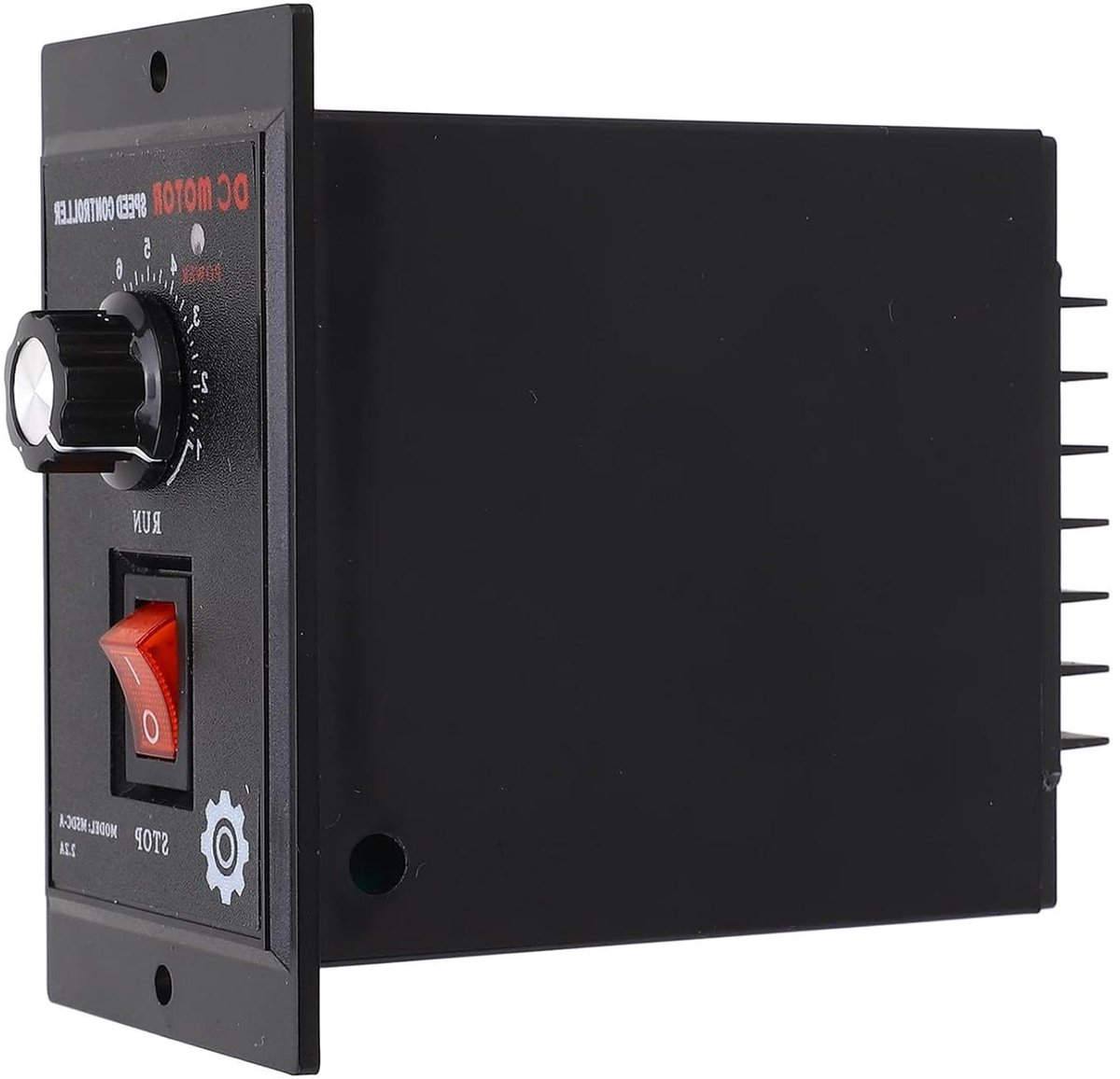 Gelijkstroom Motor Snelheidsregelaar - DC Motor Controller - Motor Snelheid Instellen - Vooruit of Achteruit Draaien - 500W - Zwart